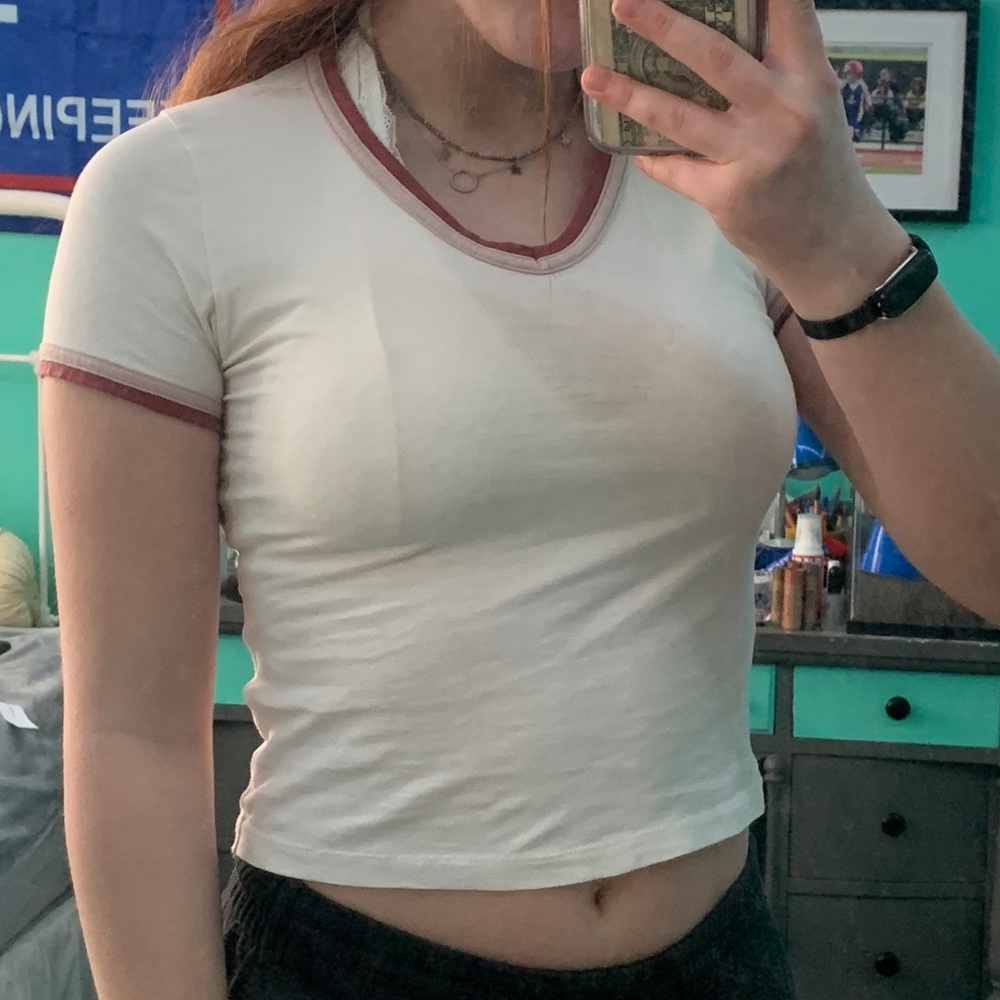 Cute crop shirt